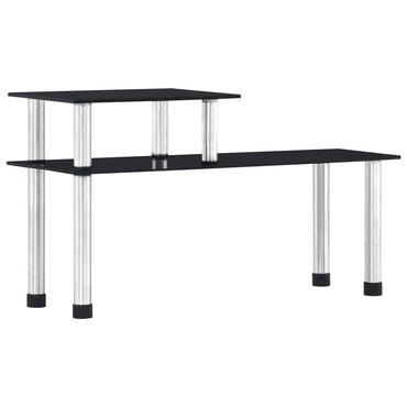 vidaXL Estante de cozinha 45x16x26 cm vidro temperado transparente