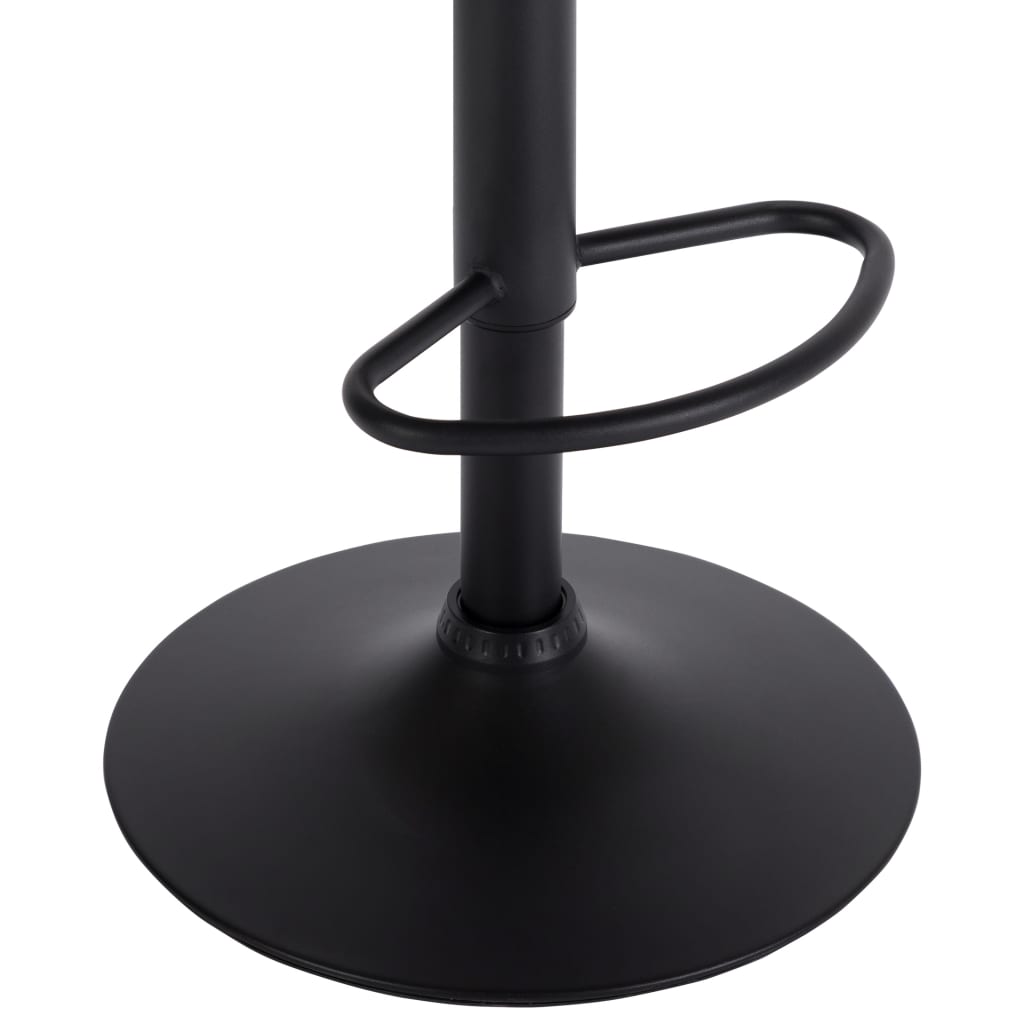 vidaXL Bancos de bar 2 pcs tecido cinzento-acastanhado