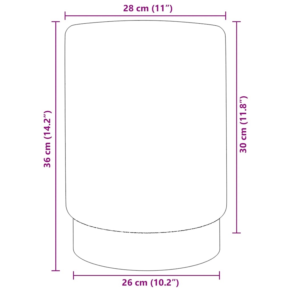 vidaXL Banco 28 x 36 cm veludo verde-escuro e dourado