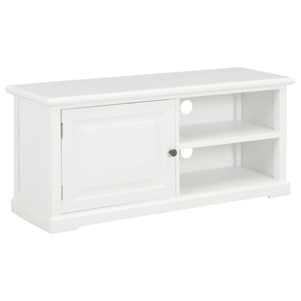 vidaXL Móvel de TV 90x30x40 cm madeira branco
