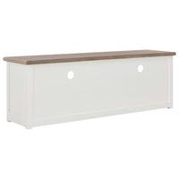 vidaXL Móvel de TV 120x30x40 cm madeira branco