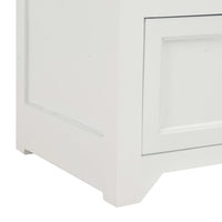 vidaXL Móvel de TV 120x30x40 cm madeira branco