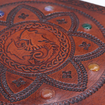 Huge Tomb Book -  Charkra Stones Dragon Mandala 100 Pages - 25x34cm