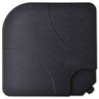 vidaXL Guarda-sol de jardim em alumínio com base portátil verde