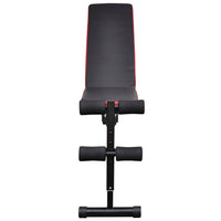 vidaXL Banco musculação c/ conjunto de barras e halteres 60,5 kg