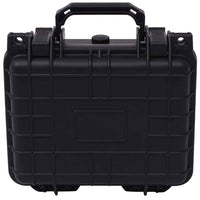 vidaXL Caixa protetora de equipamento 40,6x33x17,4 cm preto
