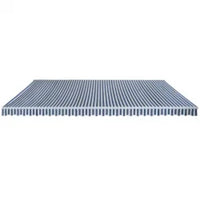 vidaXL Todo dobrável manual 600 cm azul e branco