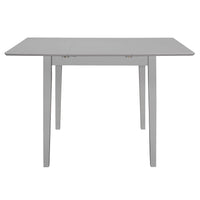 vidaXL 5 pcs conjunto de jantar MDF cinzento