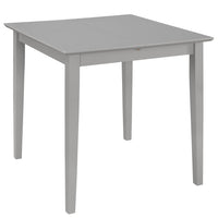 vidaXL 5 pcs conjunto de jantar MDF cinzento
