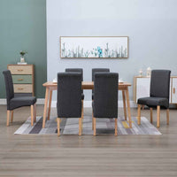 vidaXL Cadeiras de jantar 4 pcs tecido azul