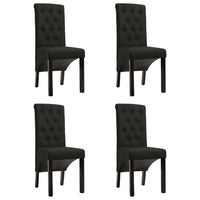 vidaXL Cadeiras de jantar 2 pcs tecido cinzento-claro