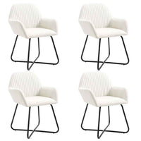 vidaXL Cadeiras de jantar 2 pcs tecido cinzento-claro