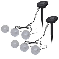 vidaXL Candeeiros flutuantes 6 pcs LED para lagoa e piscina