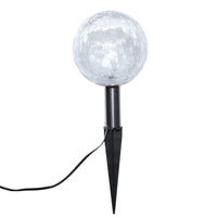 vidaXL Candeeiros de jardim 6 pcs LED com estacas e painéis solares