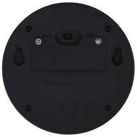 vidaXL Candeeiro de parede solar LED de exterior 24 pcs preto redondo