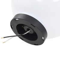 vidaXL Candeeiros esféricos LED 4 pcs 20 cm PMMA
