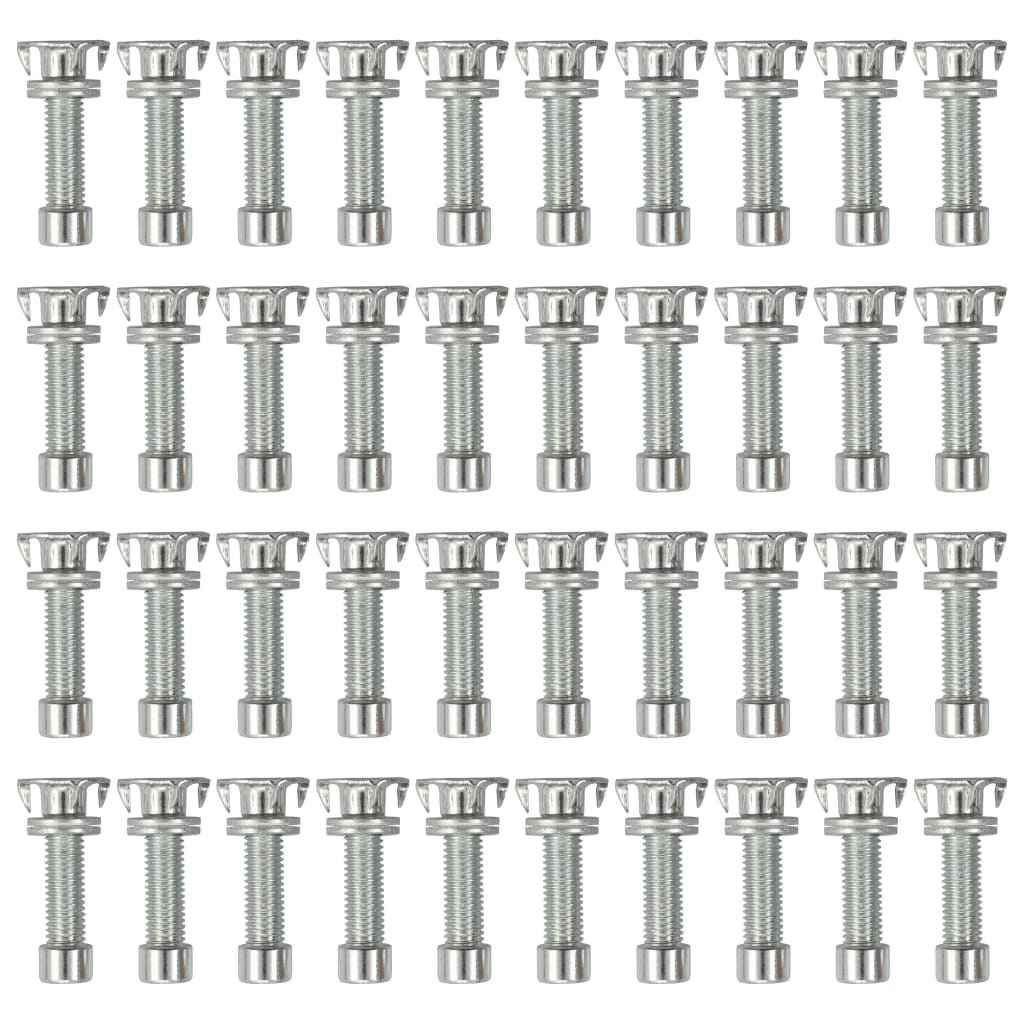 vidaXL Pedras de escalada 20 pcs multicor PE