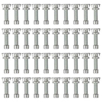 vidaXL Pedras de escalada 20 pcs multicor PE