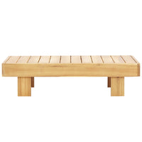 vidaXL 4 pcs conj. lounge jardim c/ almofadões acácia maciça cinzento