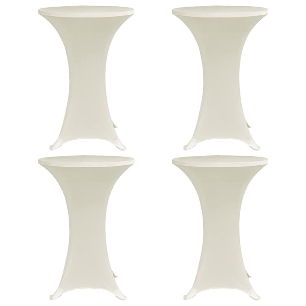 vidaXL Capa extensível para mesa 2 pcs 60 cm antracite