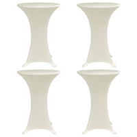 vidaXL Capa extensível para mesa 2 pcs 60 cm antracite