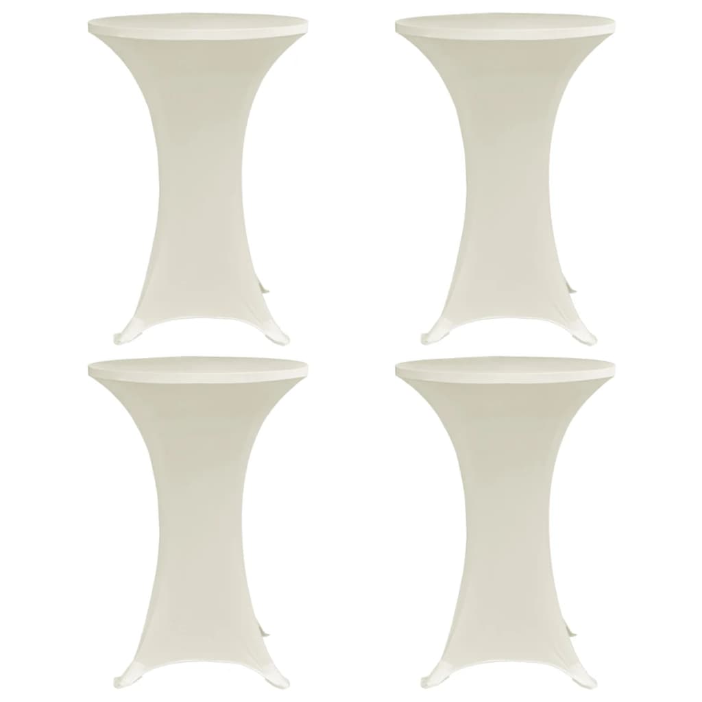 vidaXL Capa extensível para mesa 2 pcs 60 cm antracite