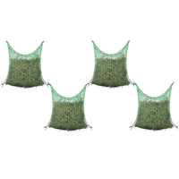 vidaXL Redes para feno retangular PP 2 pcs 0,9x1 m