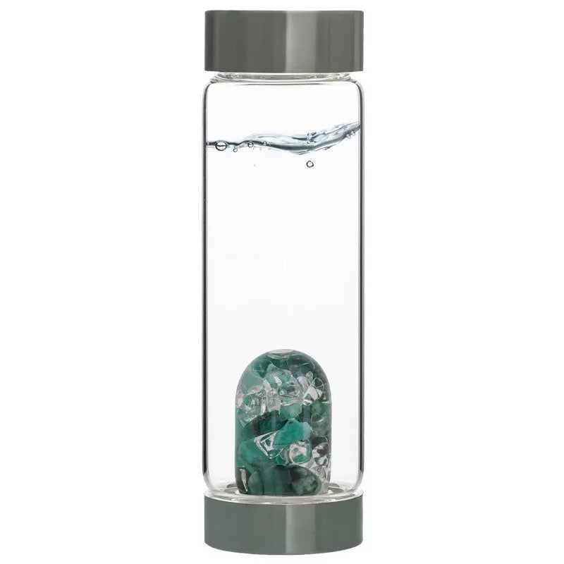 Garrafa de água com cristais VitaJuwel Vitalidade - 500 ml
