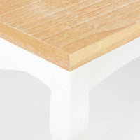 vidaXL Mesa de centro 110x60x40 cm MDF branco