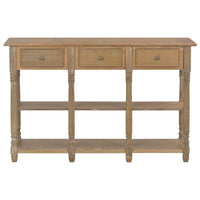 vidaXL Mesa consola 120x30x76 cm MDF