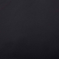 vidaXL Chaise longue de massagem c/ almofada couro artificial preto