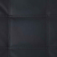 vidaXL Chaise longue de massagem c/ almofada couro artificial preto