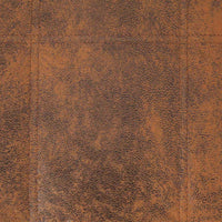 vidaXL Chaise longue massagem c/ almofada camurça artificial castanho