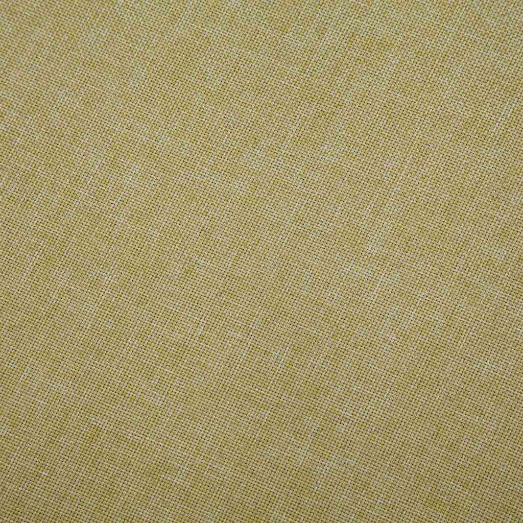 vidaXL Poltrona em forma de cubo tecido verde