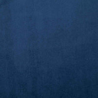 vidaXL Poltrona com pés cromados veludo azul