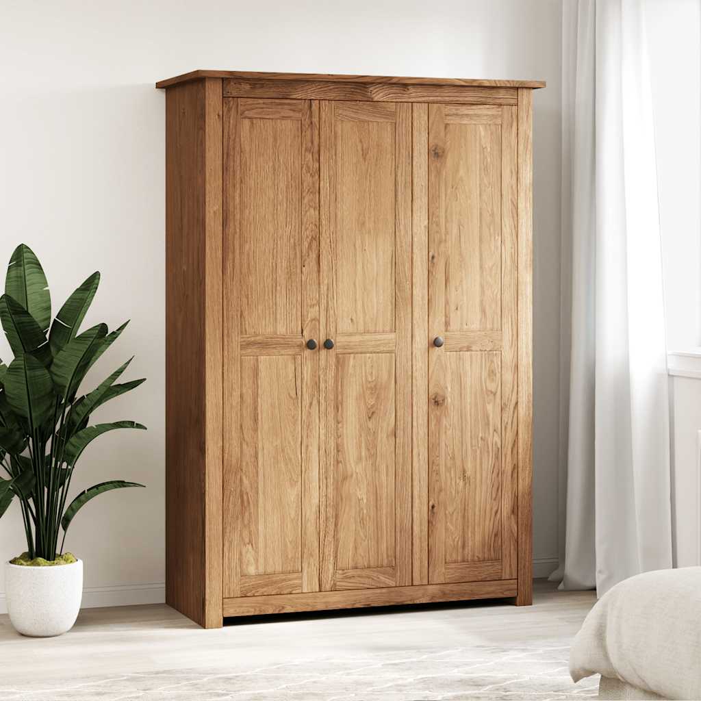 vidaXL Roupeiro com 3 portas 118x50x171,5 cm pinho Panamá
