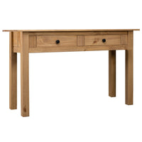 vidaXL Mesa consola 110x40x72 cm pinho maciço Panama