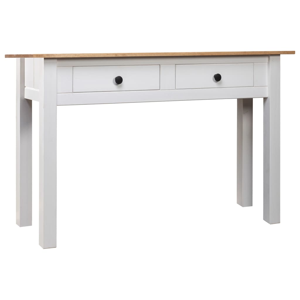 vidaXL Mesa consola 110x40x72 cm pinho maciço Panama