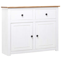 vidaXL Aparador 93x40x80 cm pinho maciço Panama