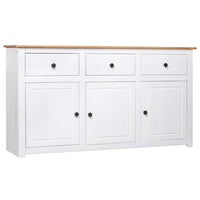 vidaXL Aparador 135x40x80 cm pinho maciço panama