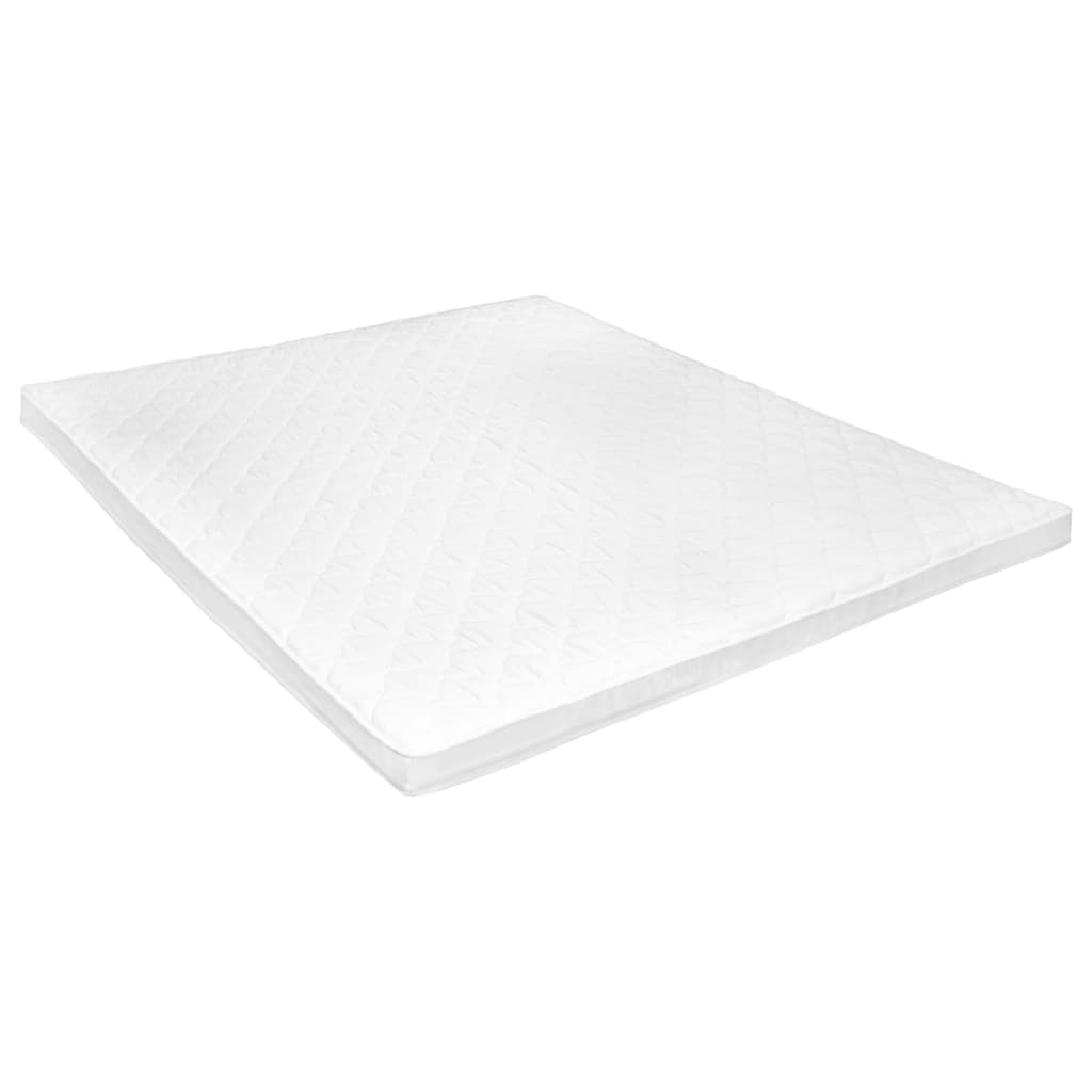 vidaXL Sobrecolchão 80x200 cm perfil estilo ovo em espuma fria 6 cm