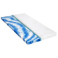 vidaXL Sobrecolchão 80x200 cm espuma de gel 7 cm