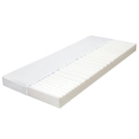 vidaXL Colchão 80x200 cm 7 zonas espuma PU 10 cm H2 H3
