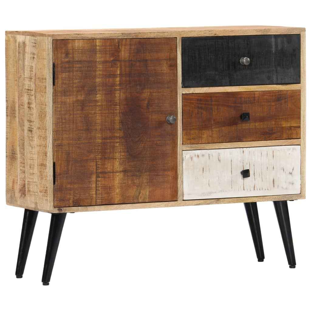 vidaXL Aparador 118x30x62 cm madeira de mangueira maciça