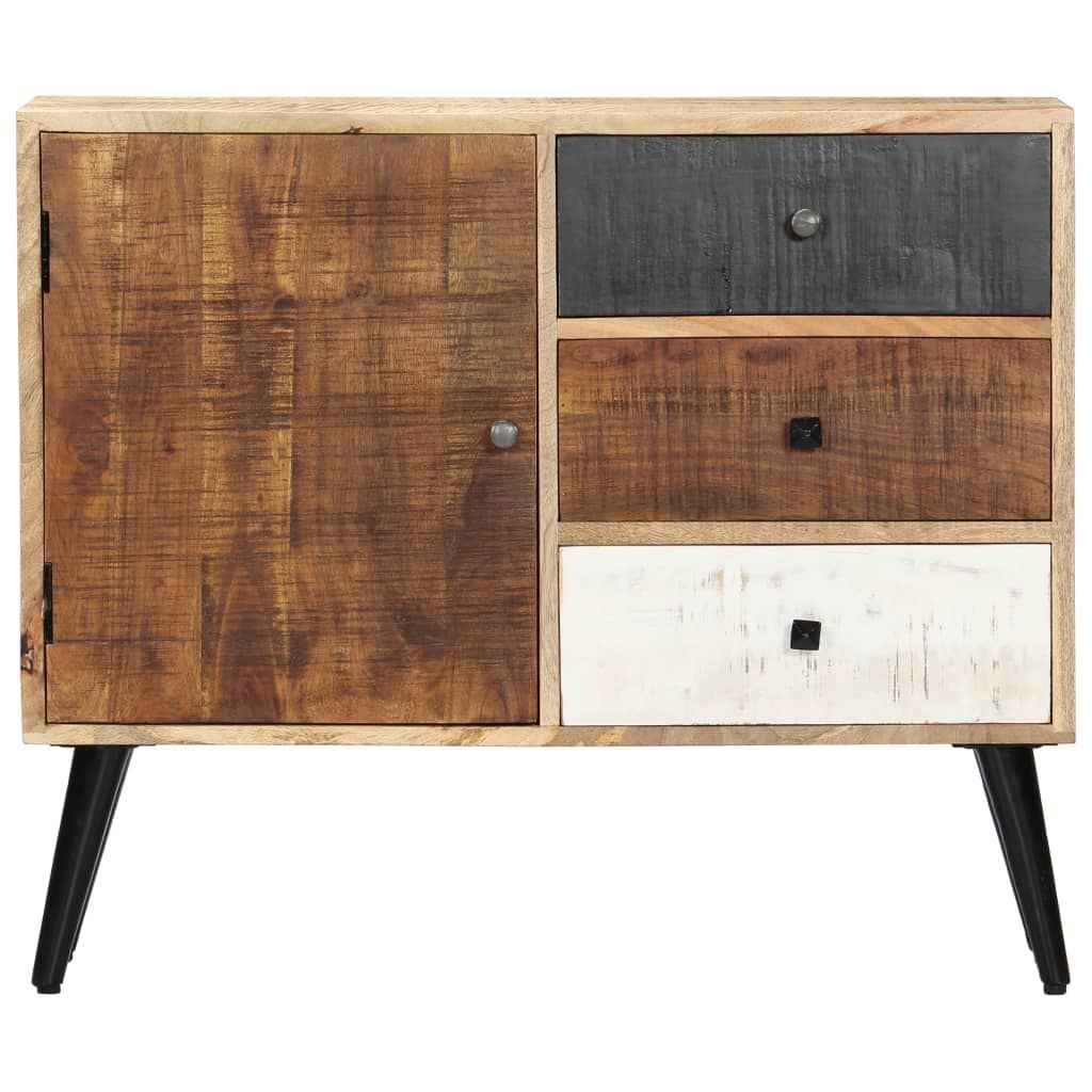 vidaXL Aparador 118x30x62 cm madeira de mangueira maciça