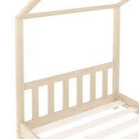 vidaXL Estrutura de cama p/ crianças 70x140 cm madeira de pinho maciça
