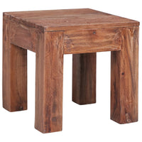 vidaXL Mesa de centro 60x45x23 cm madeira de mogno maciça