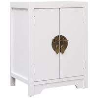 vidaXL Mesa-de-cabeceira 38x28x52 cm madeira de paulownia