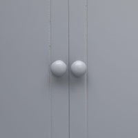 vidaXL Armário de casa de banho 46x24x116cm madeira paulownia cinzento