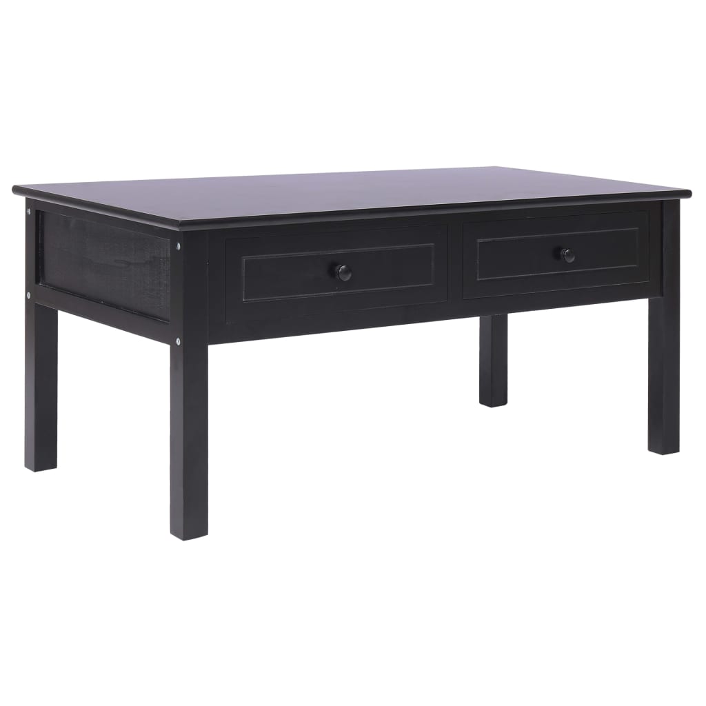vidaXL Mesa de centro 100x50x45 cm madeira branco